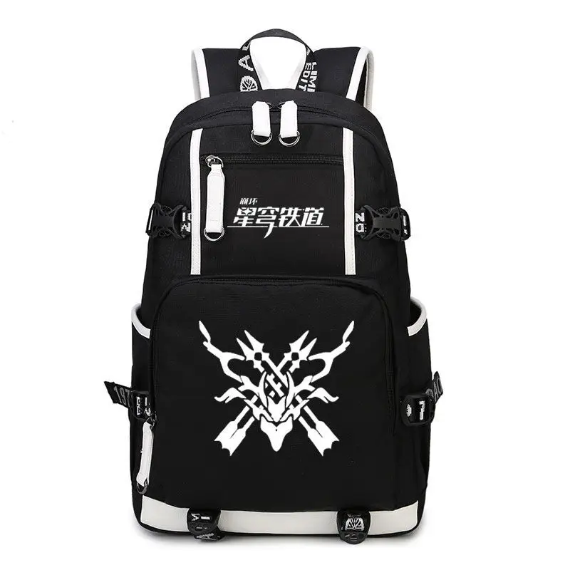 

Honkai Impact 3 Bag Star Dome Railway Peripheral Anime Two-Dimensional Student Middle And High School Large Capacity Backpack An