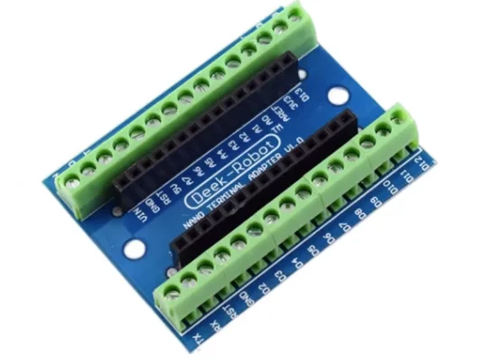 NANO V3.0 3.0 Controller Terminal Adapter Expansion Board NANO IO Shield Simple Extension Plate For Arduino AVR ATMEGA328P