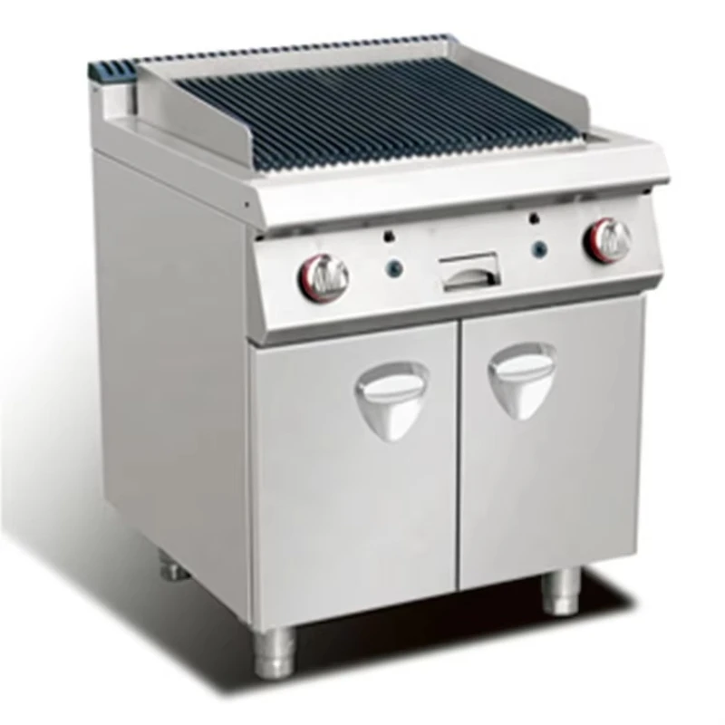 

Cooking Equipements Traditional Electric Style Lava Rock Grill with Cabinet Electric Range Stainless Steel Convection HKE-DH-700