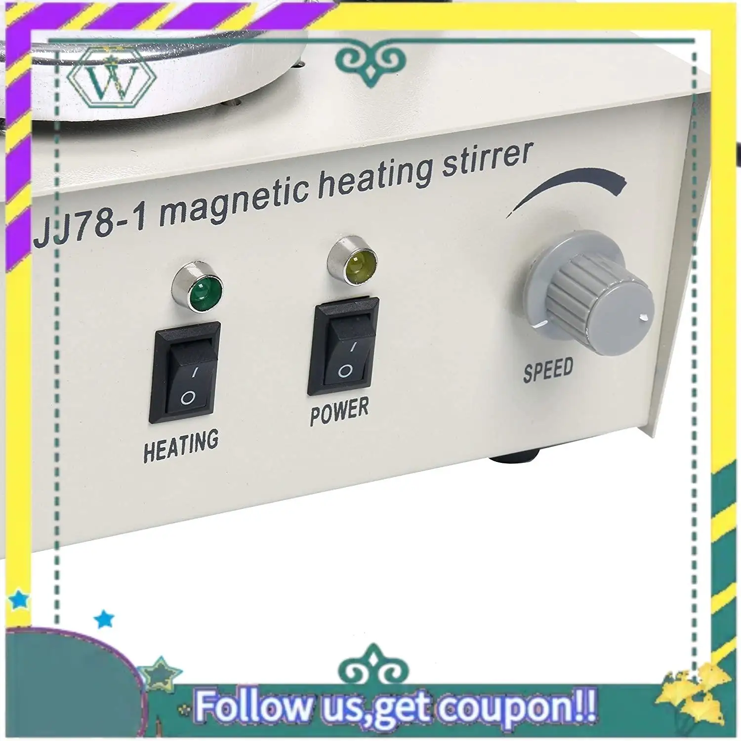 NEW 220V Heating Magnetic Stirrer Lab Mixer Machine 78-1 Hotplate Magnetic Stirrer Lab For Stirring 1000Ml EU Plug