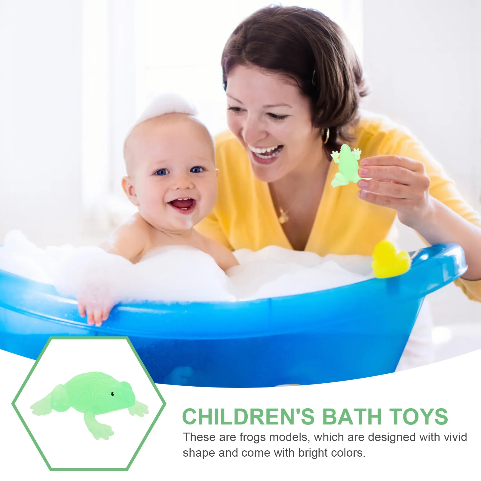 18 szt. Małe dekoracje żabki, kolorowe, trwałe, nieodkształcalne figurki symulacyjne do łazienki, domu, na biurko, zabawka żaba, zabawka zwierzęca.