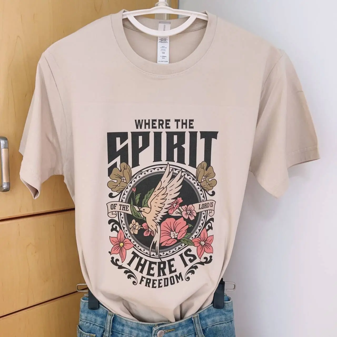 Spirit  Summer New Cartoon  T-shirts Harajuku Short Sleeve Loose OCasual Tops Women O Neck All Match Casual Tees