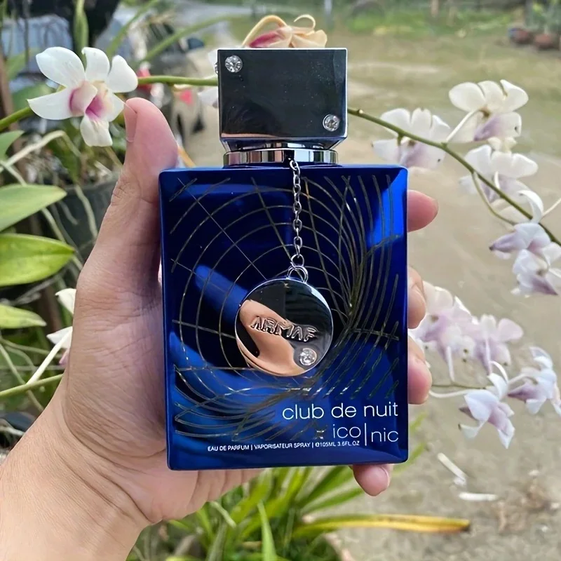 

Armaf Club de Nuit Blue signature men's light essence spray, 3.6oz, fresh men's perfume. A very attractive perfume