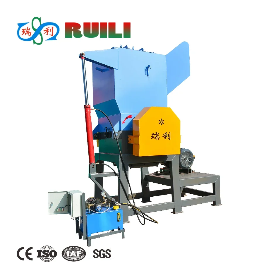 plastic crusher crushing machine crusher plastic with washer and dryer