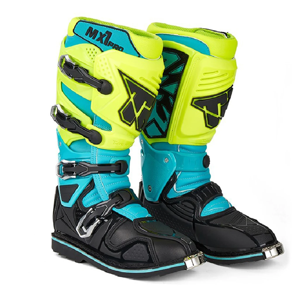 2024 Motocross Boots Anti Fall And Wear-resistant Motorcycle Off-road Boots Men's And Women's Racing Boots