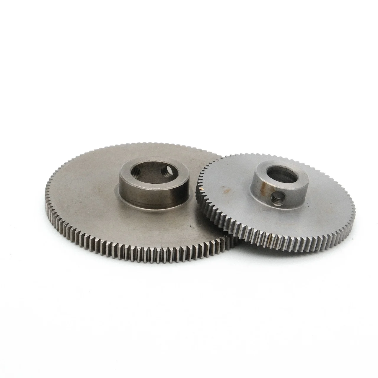 Precision Spur Steel Gears 0.5M 80/100/110 Teeth DIY Motor Gearbox Metal Gear 3-12MM