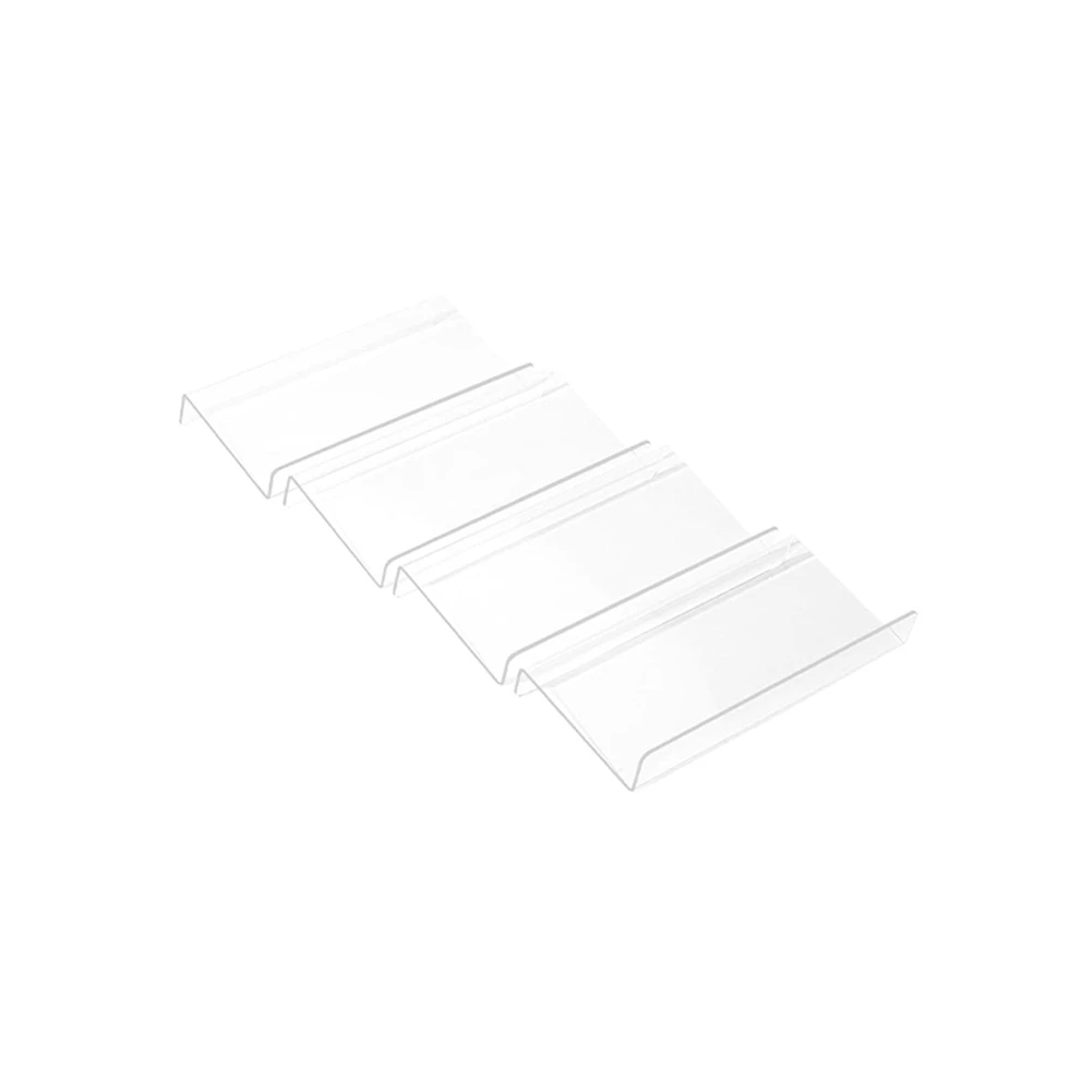 Qualitative Clear Acrylic Spice Drawer Organizer,Seasoning Jars Drawers Insert,Kitchen Spice Rack Tray for Drawer (Jar Not Inclu