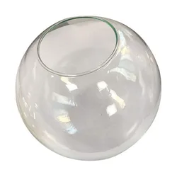 Doorzichtige Globe Glazen Lampenkap Transparante Lampenkappen Fitting Lamp D 13Cm D 15Cm D 20Cm D 25Cm Ronde Lichtkap Vervanging Voor Diy