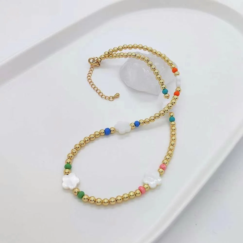 18K vergoldete Abstandshalterperlen für die Schmuckherstellung, Trennperlen für Perlen, 2mm-6mm Armbandperlen, DIY-Schmuckzubehör – Detail 23