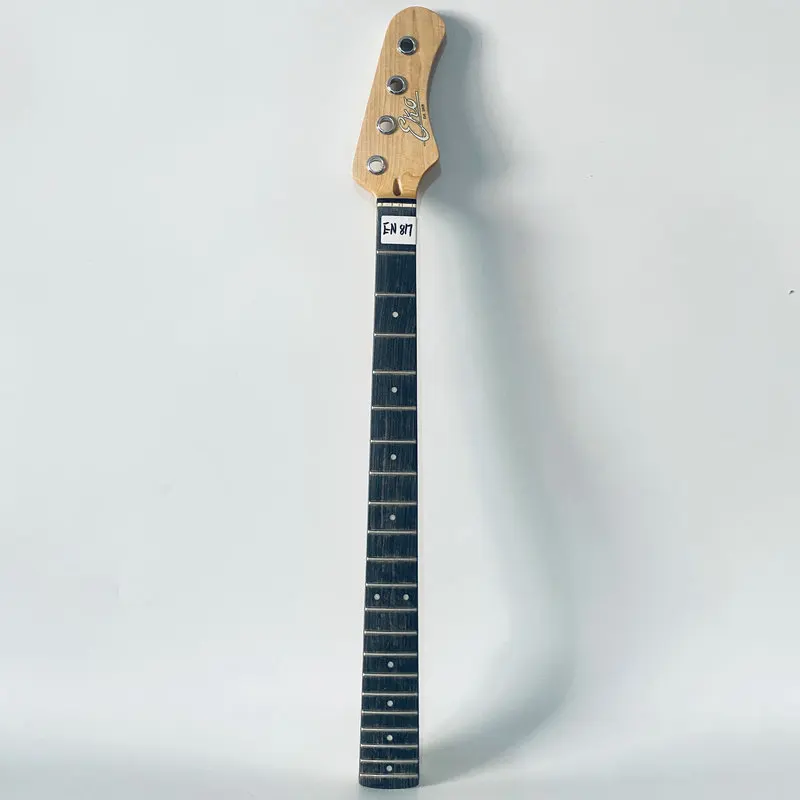 

EN817 Genuine&Original EKO Electric Bass Neck 4 String Maple With Rosewood 21 Frets for DIY Bass Part Right Hand