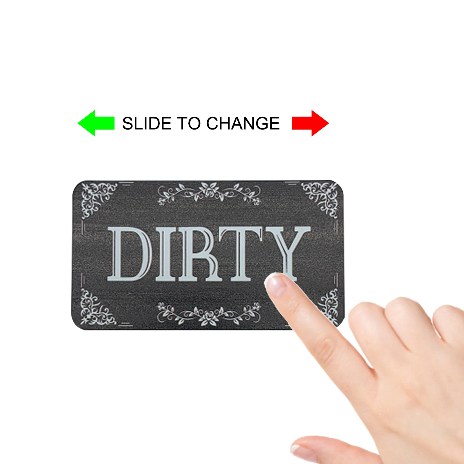 Double Sided Reversible Clean Dirty Magnet Non-scratch Easy To Read Universal Dishwasher Magnet Indicator For Kitchen