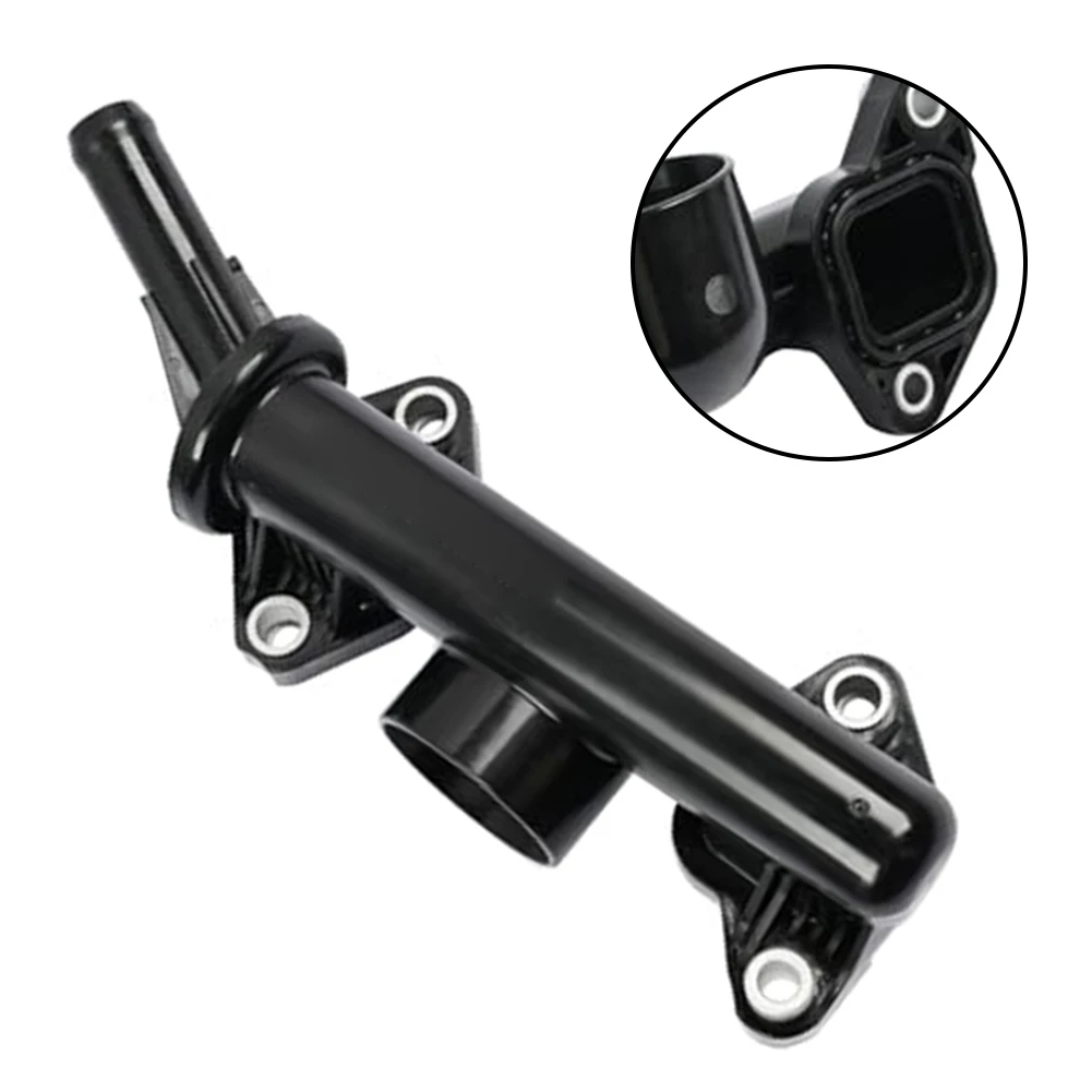 

Coolant Connector Thermostat Housing Wear-resistant Plastic Non-deforming Easy Installation Heat Resistant Leak Tested