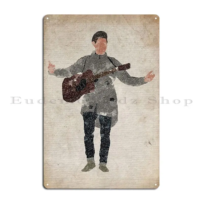 Gerry Cinnamon Watercolour Art Print Metal Plaque Poster Living Room Party Garage Wall Print Tin Sign Poster