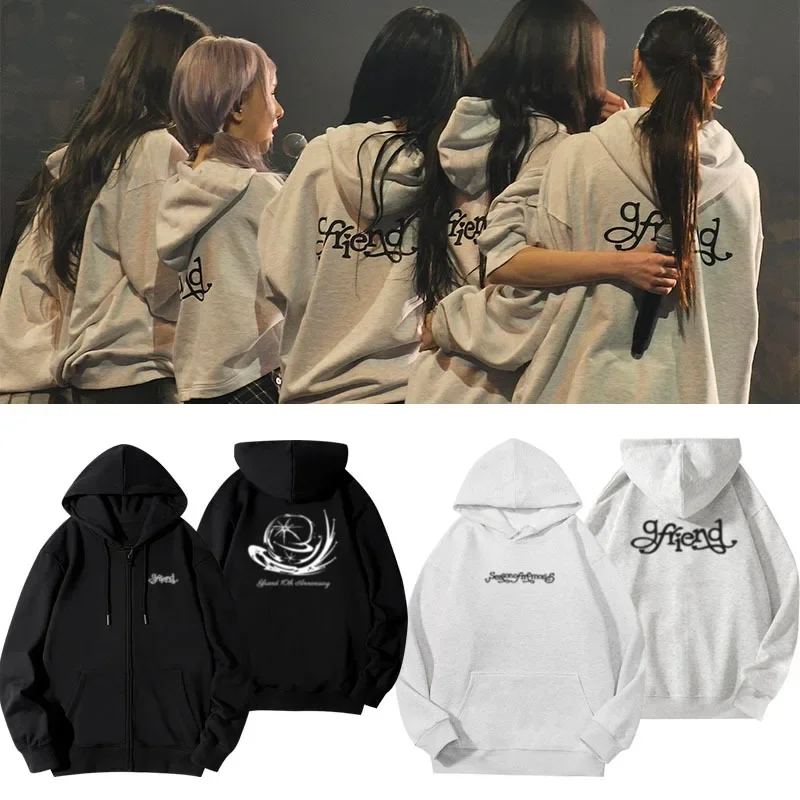 

Kpop GFriend Season of Memories Oversized Women/Men Hoodie Sweatshirt Streetwear Hip Hop Pullover Hooded Jacket Casual Tracksuit