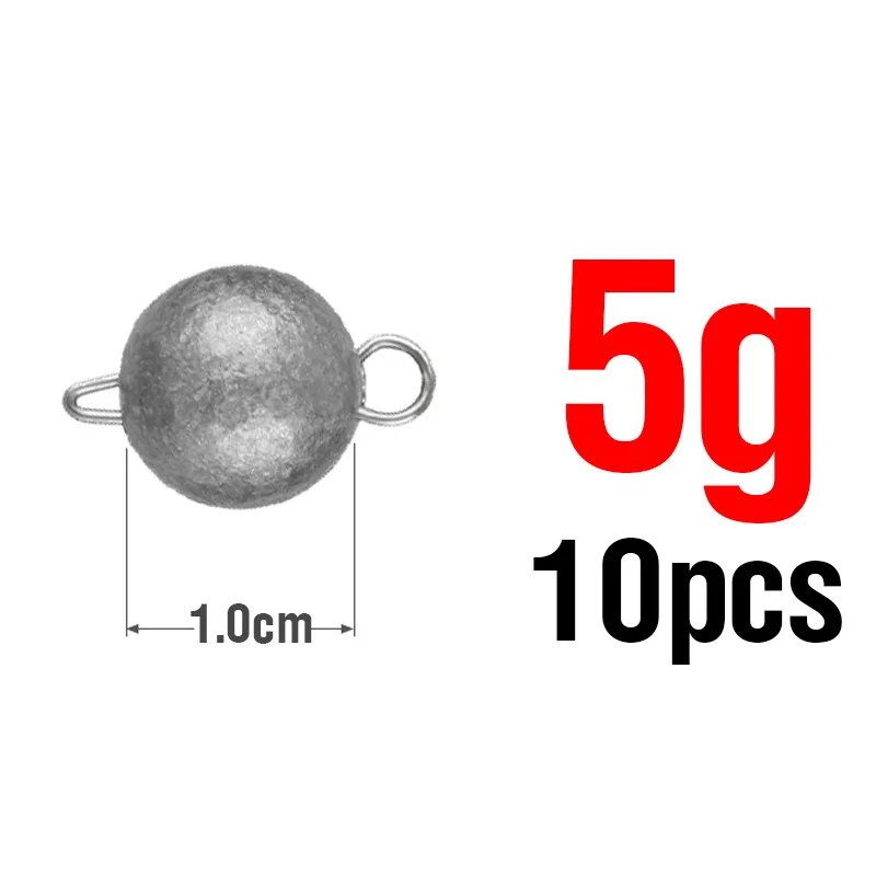 3g-21g Angelblei-Kopfblei, Angelgewichte, Schnellwechsel-Cheburashka-Bleigewichte für Jig- und Softbait-Zubehör