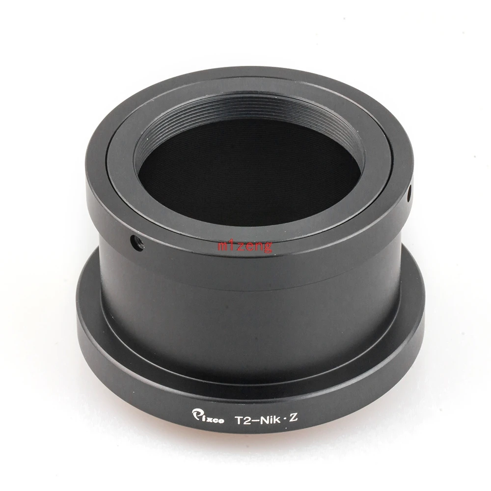 T2-N/Z Adapterring für T2 T-Mount-Objektiv an Nikon Z Z5 Z6 Z7 Z9 Z30 Z50 z6II z7II Z50II Z fc N/Z Vollformatkamera