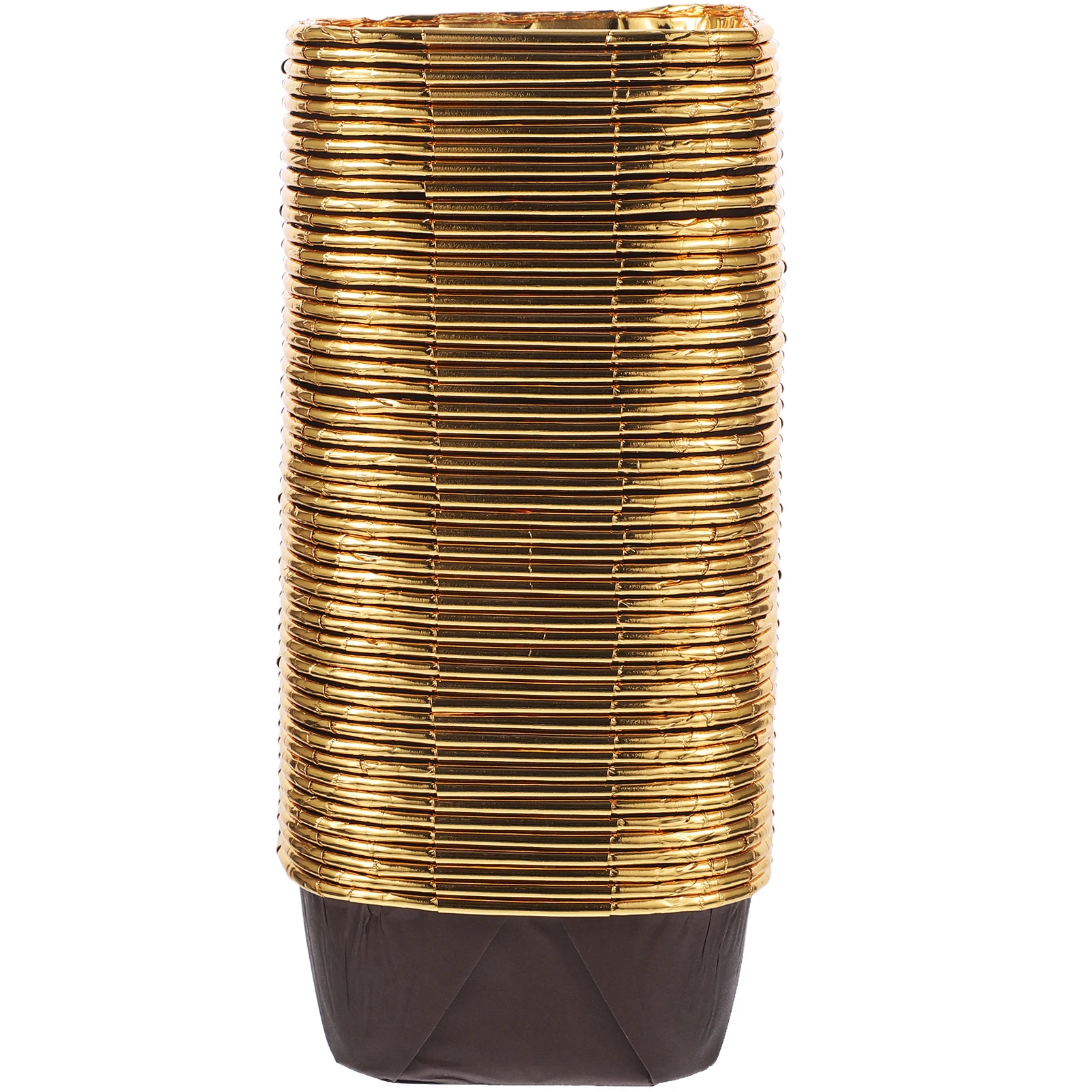 

50Pcs Cake Boxes Transparent Lid Premium Dessert Containers for Wedding Birthday Party Bakery Packaging Cupcake Pudding