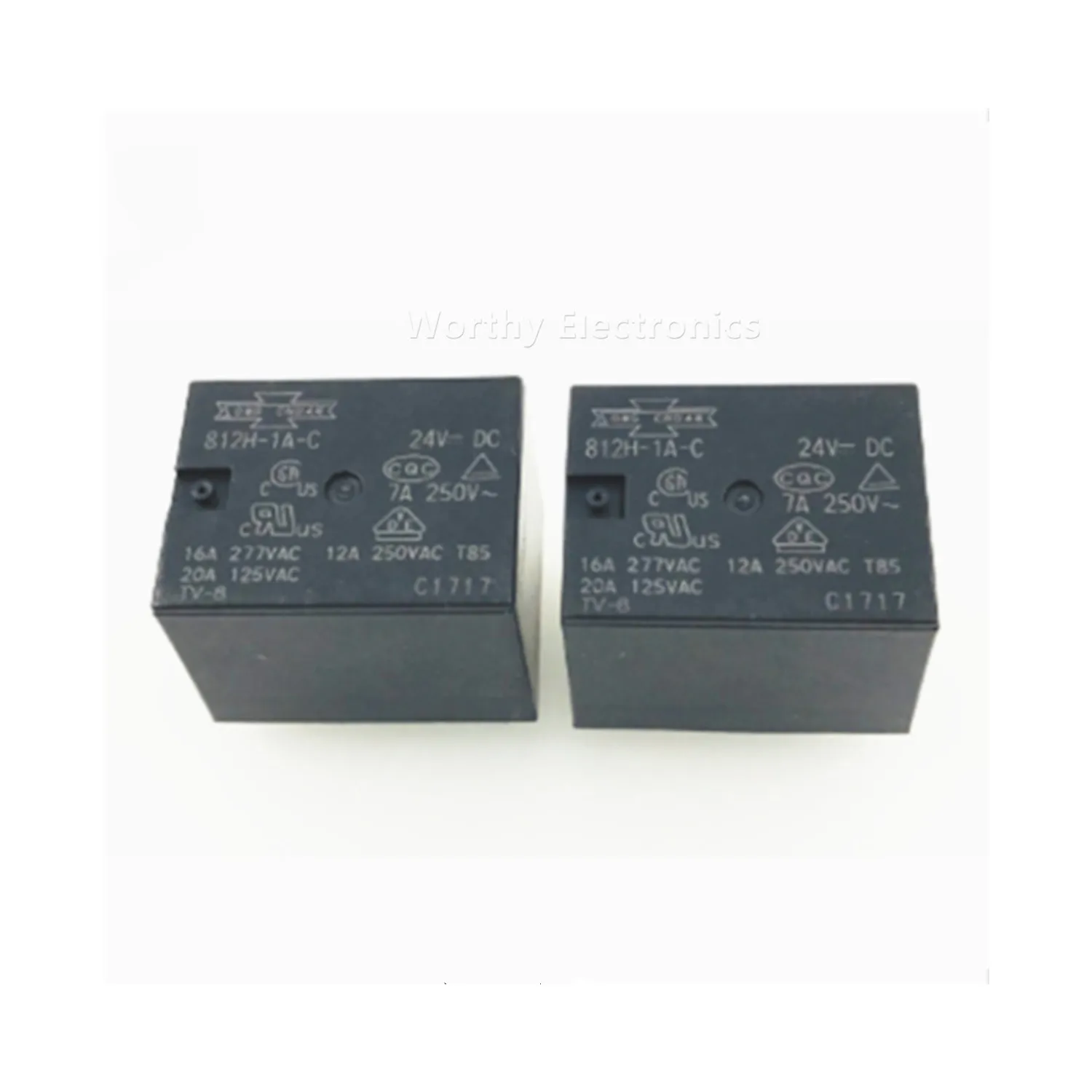 

Free shiping wholesale 10pcs/lot relay 812H-1A-C 24VDC