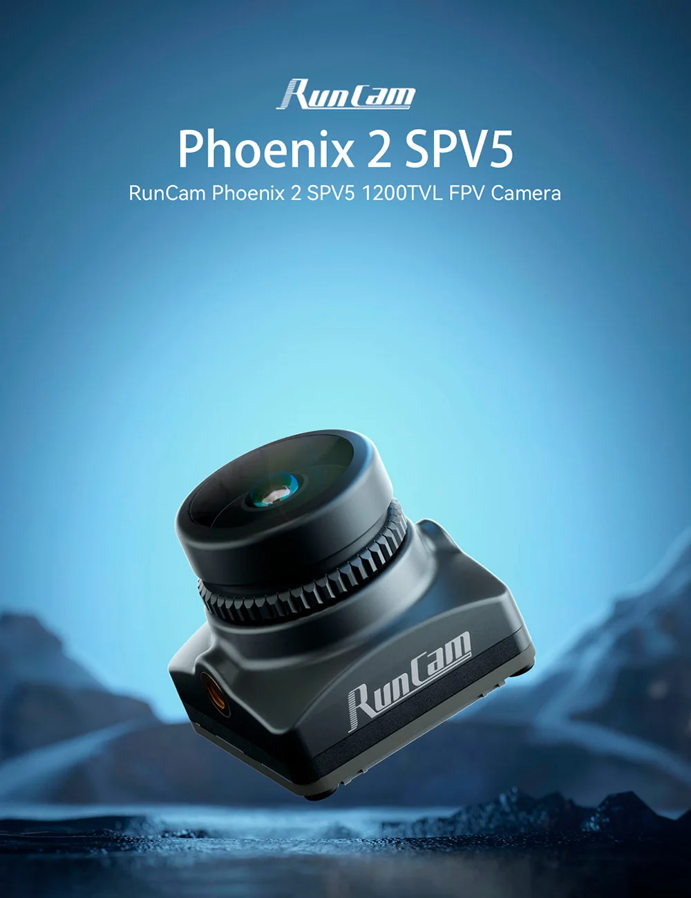RunCam Phoenix 2 SPV5 FPV Camera 1200TVL 4:3/16:9 1/3
