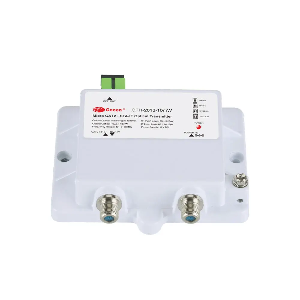 OTH-2015 3MW Optical Transmitter 1550nm FTTH Fiber Optic Equipment With SC FC RJ45 Connectors For CATV And Network Use