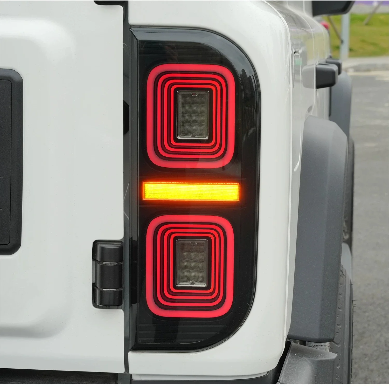 For BAW 212 T01 2024 2025 Led Suspended Tail Light Dynamic Turn Signal Driving Brake Reverse Light DRL Tail Lamp Accessories detail image 10