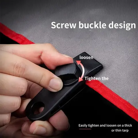 10 पीस टार्प क्लिप्स हेवी ड्यूटी थंब स्क्रू टार्प क्लैंप्स लॉक ग्रिप टेंट क्लैंप्स टार्प्स शामियाना सपोर्टिंग टार्पॉलिन के लिए 6 best sales टार्प क्लिप - №6