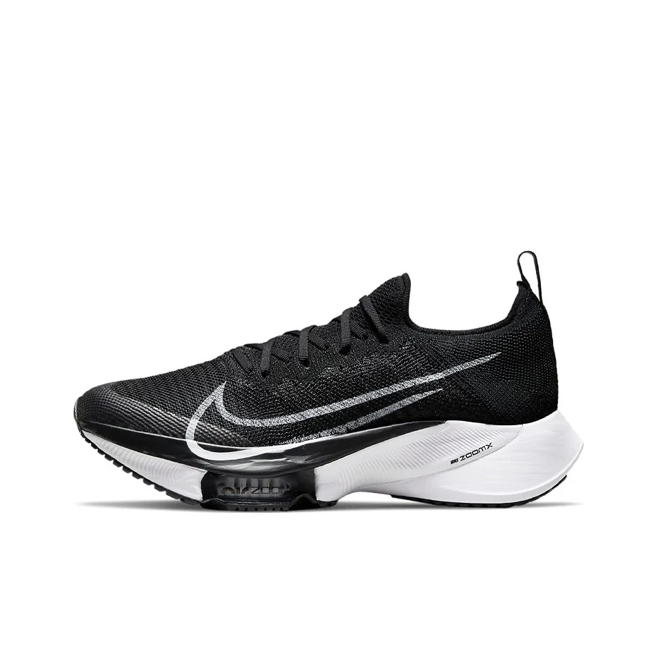 Nike Air Zoom Tempo Next% Running Shoes Women's Low Top Black/White CI9924-003