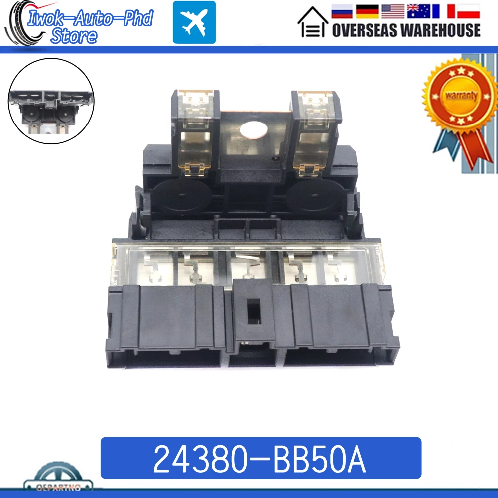 

24380-BB50A Holder Fusible Link Fuse block Assembly For Nissan Rogue Sport 24380 BB50A 24380BB50A