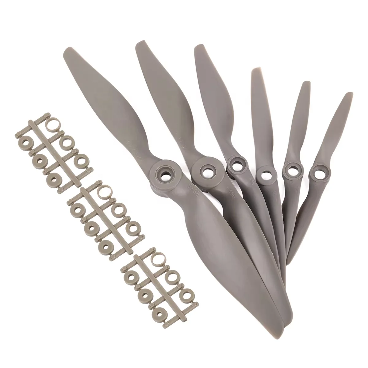50 قطعة GEMFAN APC الدعائم 5x5/6x4/7x5/8x6/9x6/10x5/10x7/11x5.5/11x7/12x6/13x6.5 النايلون المروحة الكهربائية ل RC طائرة نموذجية #2