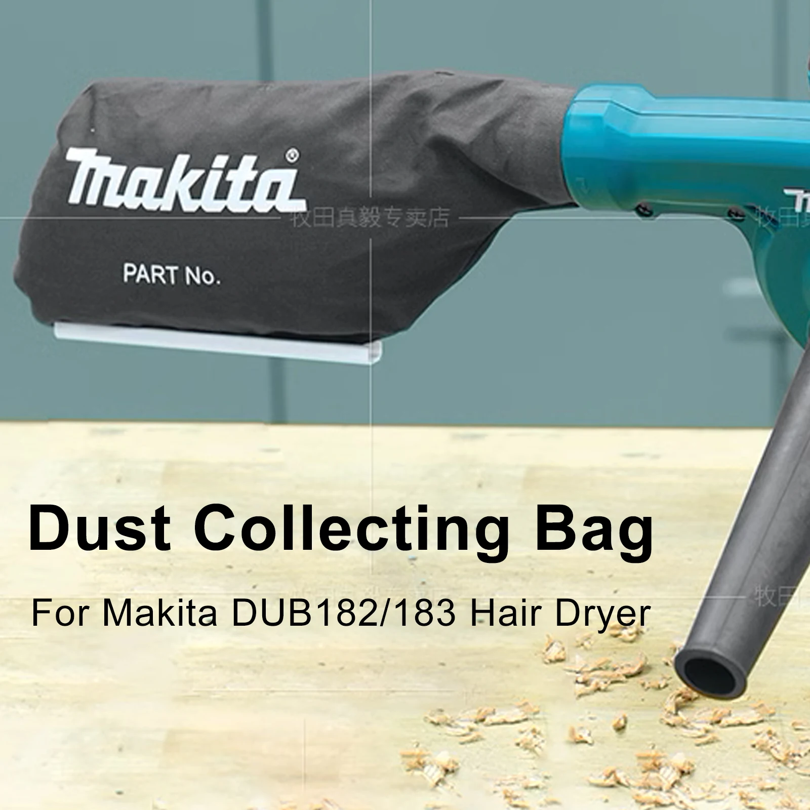 Original Japan Makita Dust Collecting Bag Dust Collection For Hair Dryer Accessories Dust Bag For DUB183Z and DUB182 Hair Dryer