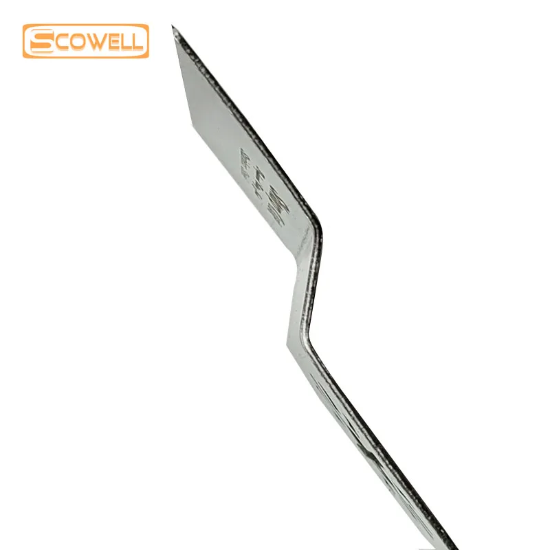 Imagem -03 - Oscilação Ferramentas Flat Shovel Knife Bend Offconjunto Scrabble Blade Faça Você Mesmo Multimaster Ferramentas Elétricas Pcs Aço Inoxidável