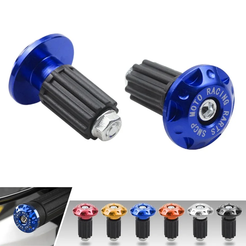 8 Color Motorcycle Handle Bar Ends Plug Grips Handlebar Plug Caps Slider Motor Bike for Honda Yamaha KTM Dirt Bike Accessories