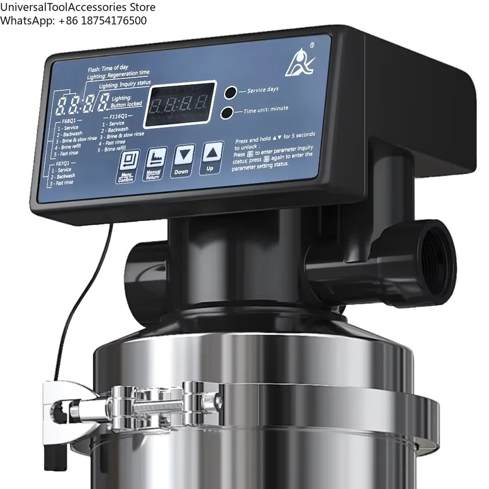 

Electric Wall-Mounted House Water Purifier Activated Carbon Quartz Sand 3-Stage Filtration for Household Water Softening