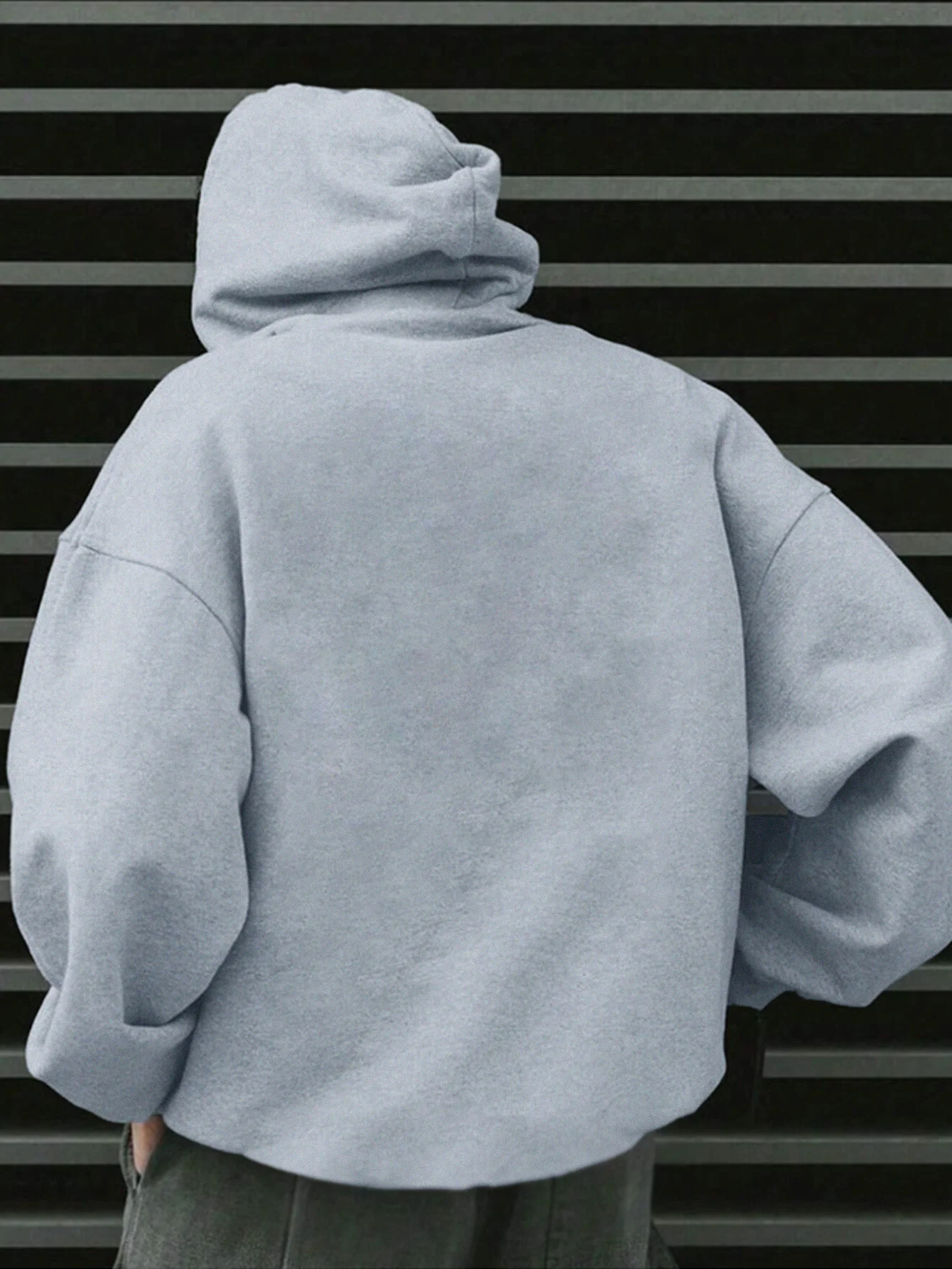 Herren G-Unit 50 Hip-Hop-Hoodie mit Aufdruck „Property Of G-Unit“, Schwarz, Oversize-Streetwear-Pullover, Sweatshirt, Sport, Freizeit, Alltag, Oberteile – Detail 10