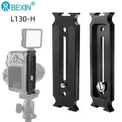 Camera mounting plate Two-way cold shoe vertical plate hot shoe arca swiss quick release plate for Dslr SLR camera tripod head
