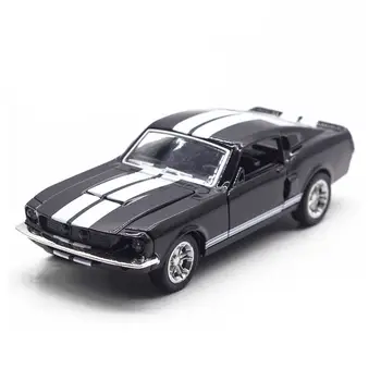 1:32 合金壓鑄經典福特野馬 GT 1967 GT500 復古模型經典迴力玩具車微型模型車兒童禮物 10 最佳銷售 福特壓鑄模型 - №3
