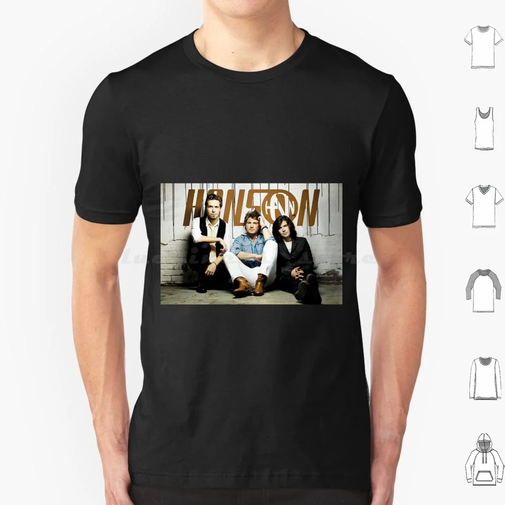 

Ha17 Nosnah , Han , Son This Time T Shirt Big Size 100% Cotton Hanson Band 90s Pop Retro Classics Sector Jtm01