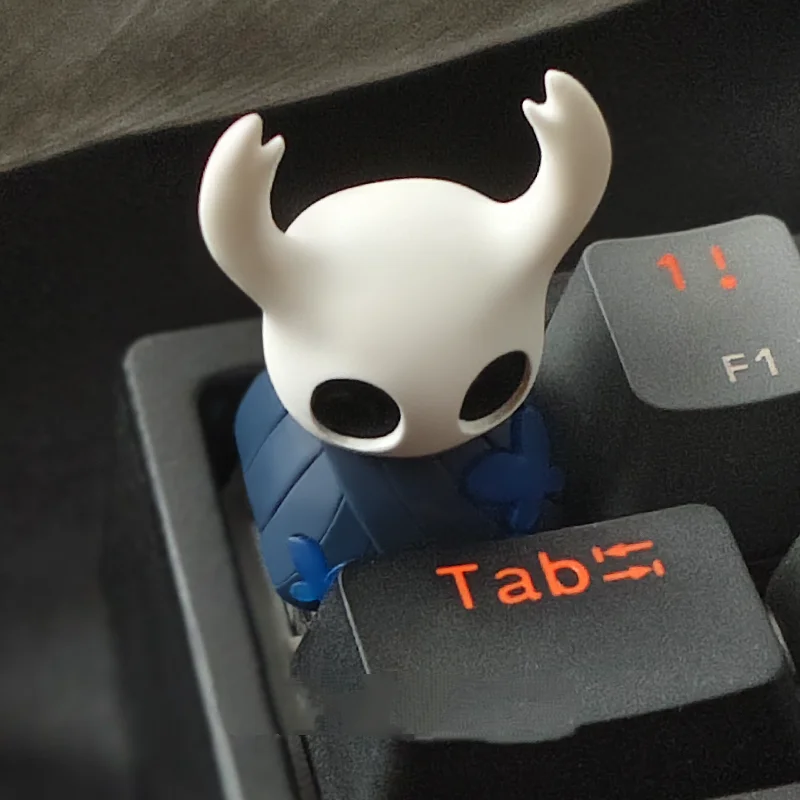 1Pcs Game Periphery Hollow Knight Keycap Creative New Type Keycap Personalized Diy Transparent Resin Keycap Gift for Friends