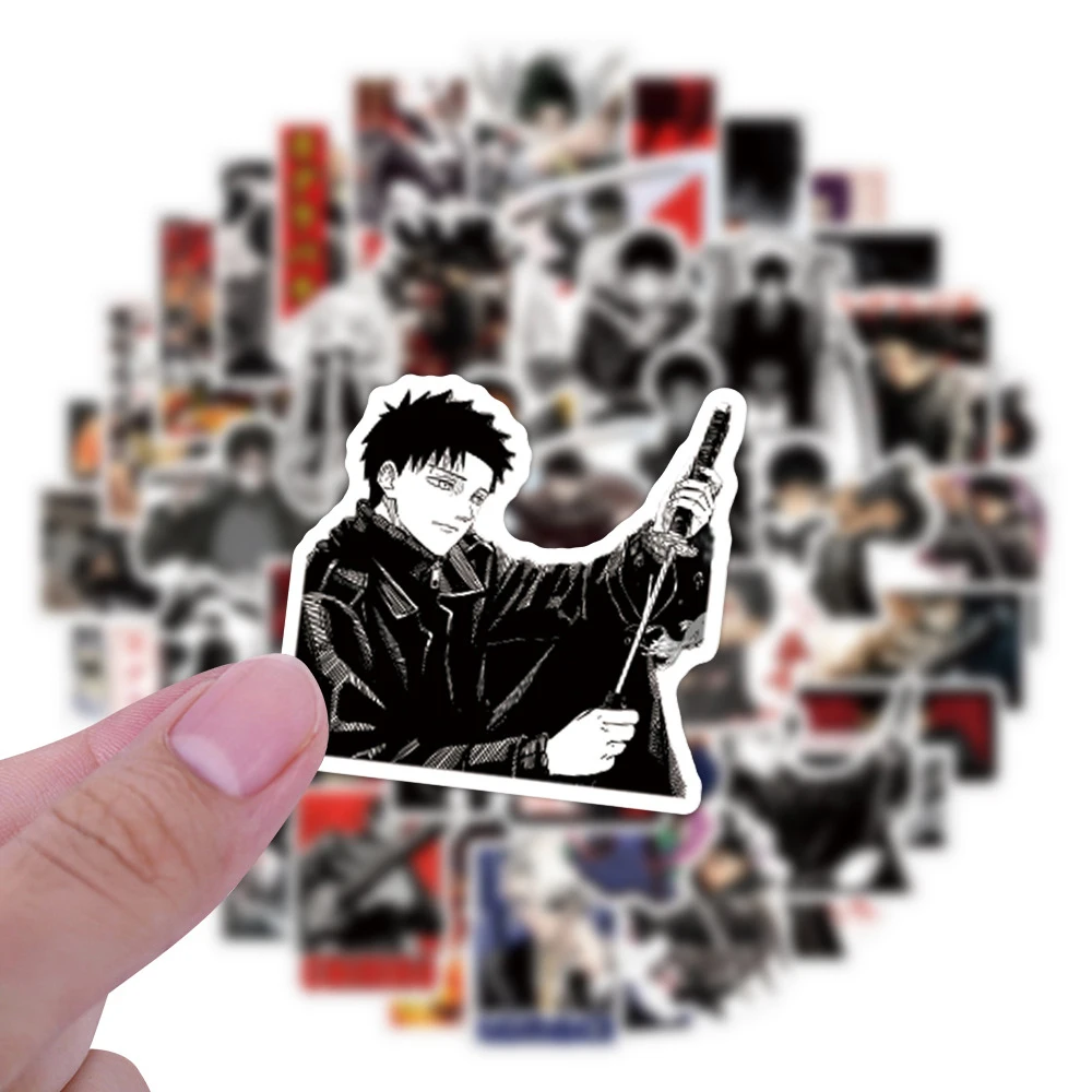 

10/30/55pcs Kagurabachi Anime Stickers Cool Japanese Manga Graffiti Sticker Skateboard Suitcase Phone Bike Cartoon Comic Decals