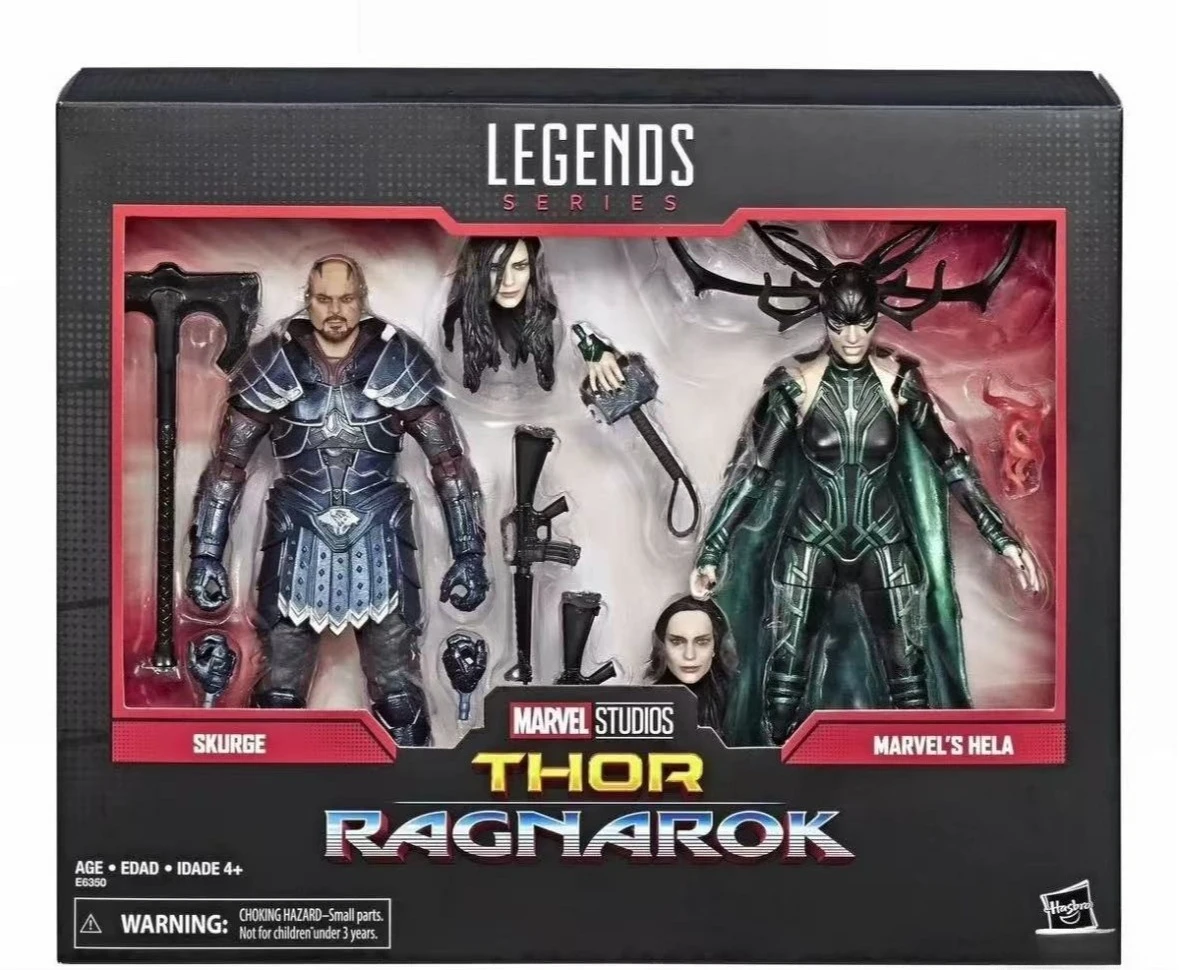 

In Stock Hasbro Hela and Executioner Skolchi Double Set Model Toys