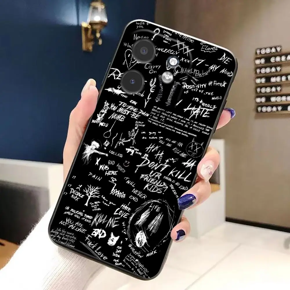 Singer 17 X-XXXTentacions Cover Phone Case For Infinix NOTE 12 GT 20 30 40 50 50X 60 TECNO POVA NEO 2 4 5 6 7 Pro Coque Shell view 5