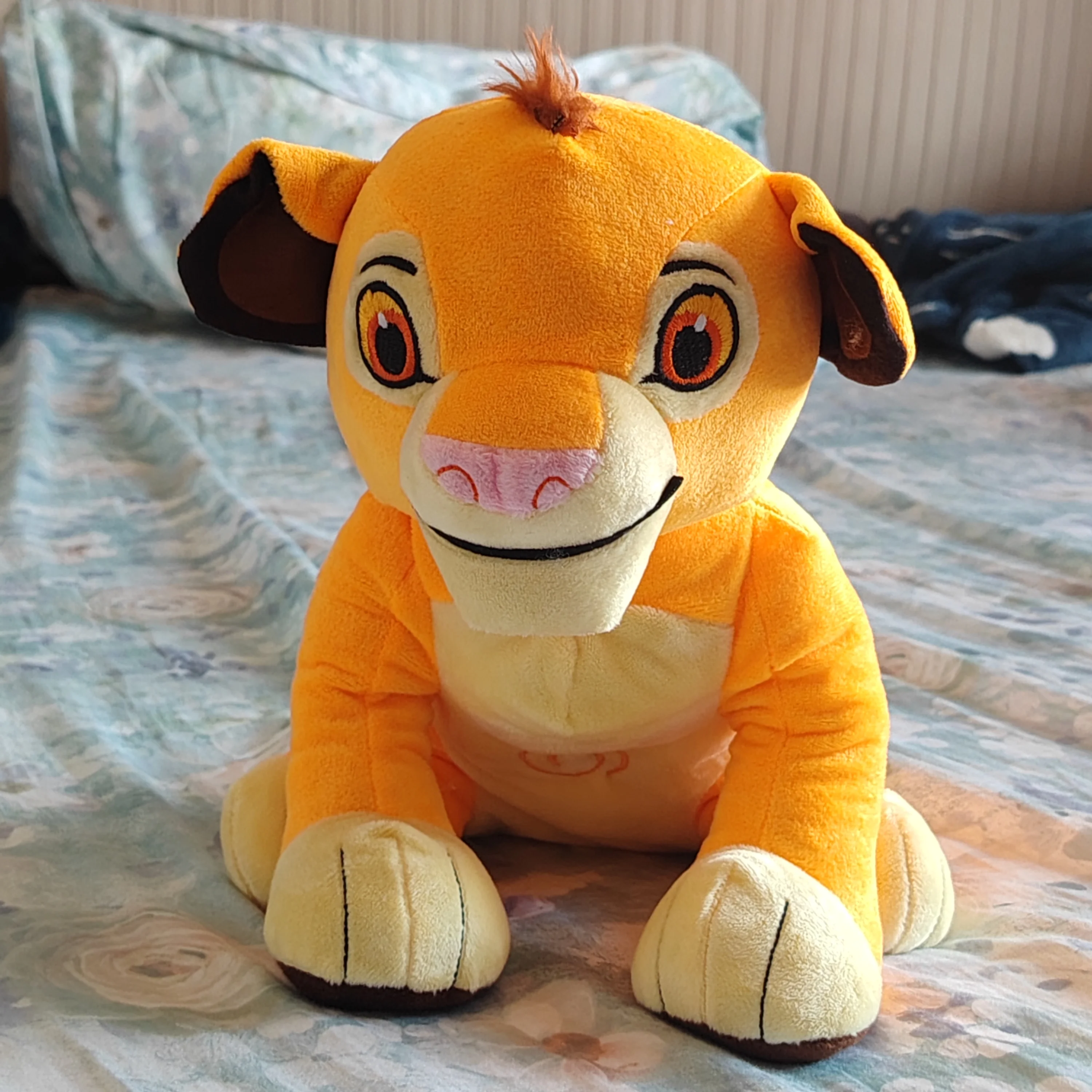 ของเล่นตุ๊กตาสิงโตที่หายใจ เรืองแสง และเปิดใช้งานเสียงขนาด 30 ซม. – เพลงกล่อมเด็กผ่อนคลาย & เพื่อนการเรียนรู้ในช่วงต้นสําหรับทารก/เด็ก