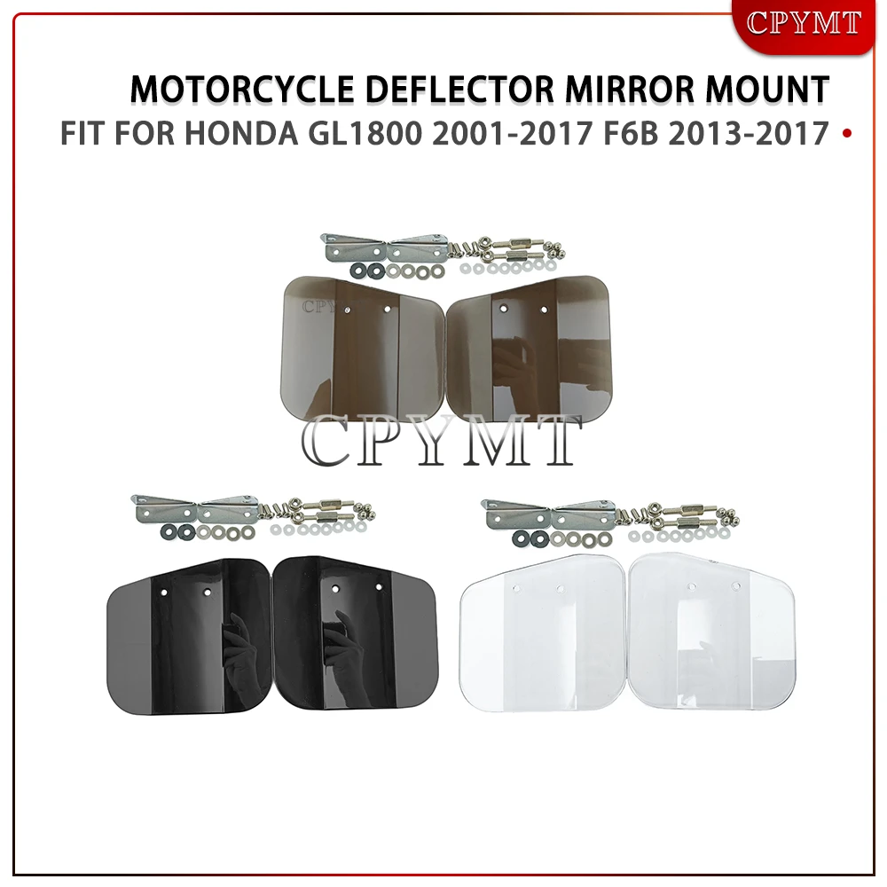 

Motorcycle Modification Accessories Windshield Side Deflectors Fit for Honda GL1800 2001-2017 F6B 2013-2017