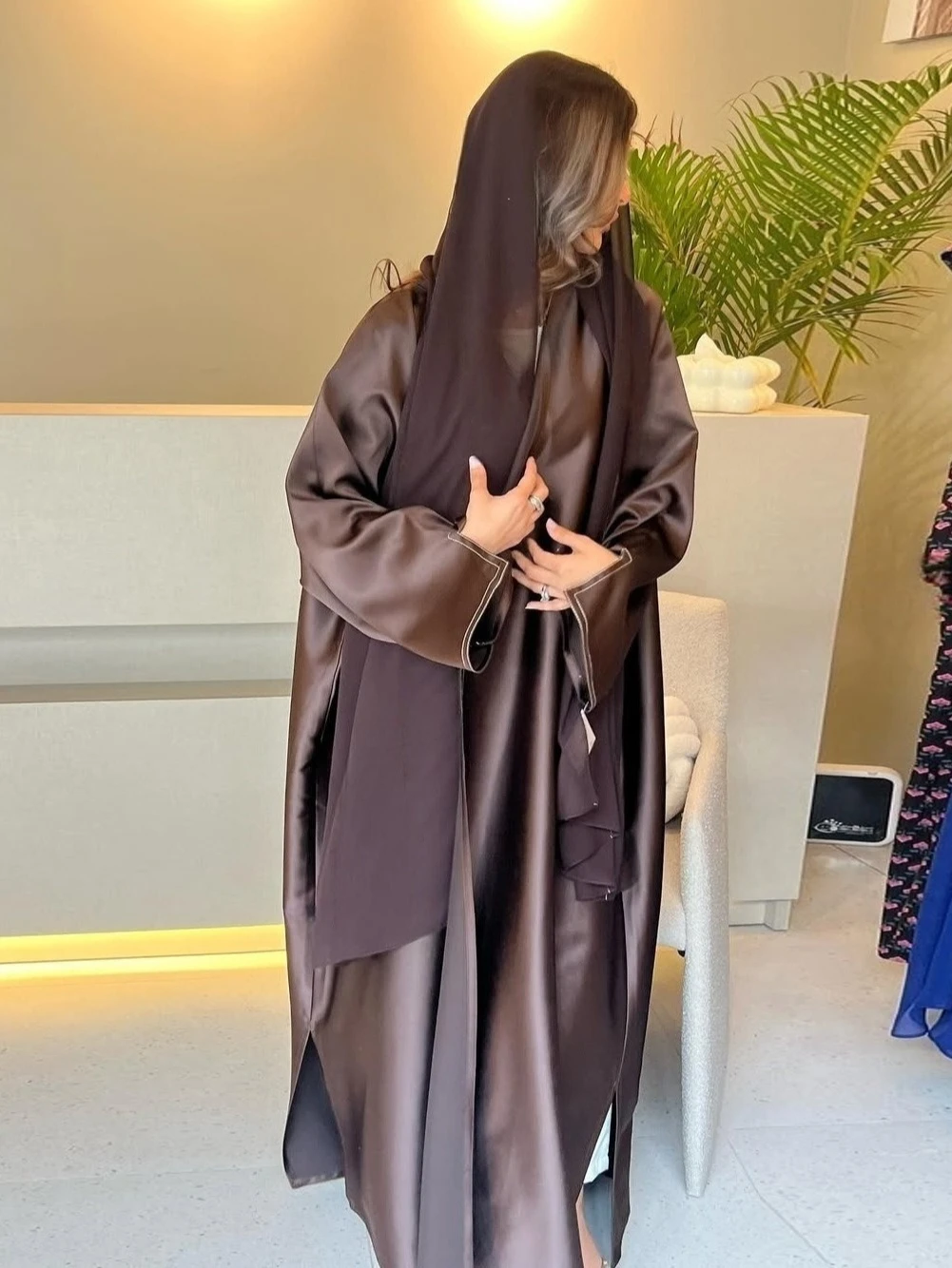 Muslimischen Modest Abaya Frauen Strickjacke Kleid Ramadan Eid Party Abayas Kleider Arabischen Lange Robe Marokko Dubai Kaftan Vestidos Jalabiya