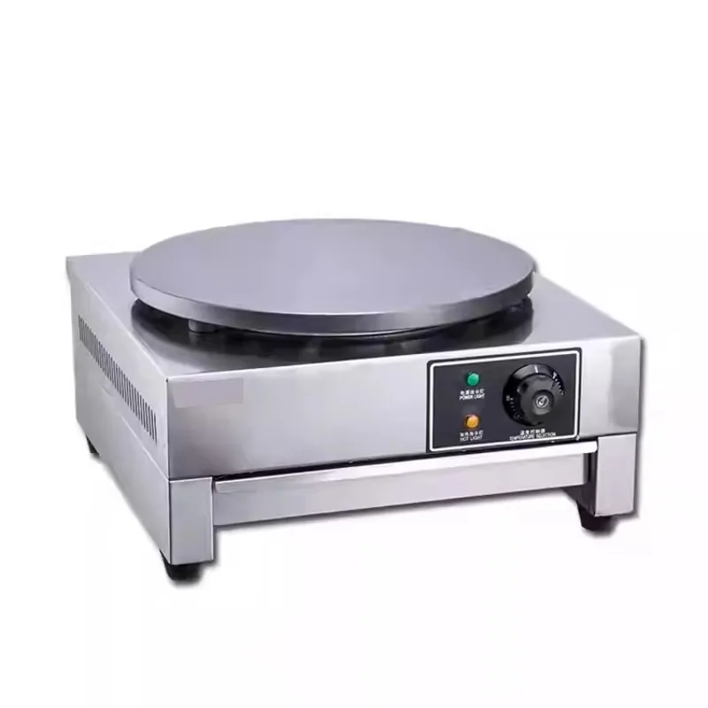 Temperature Controlled Flat Plate Electric Pancake Pot Casting Pancake Machine for Sandwich Makers