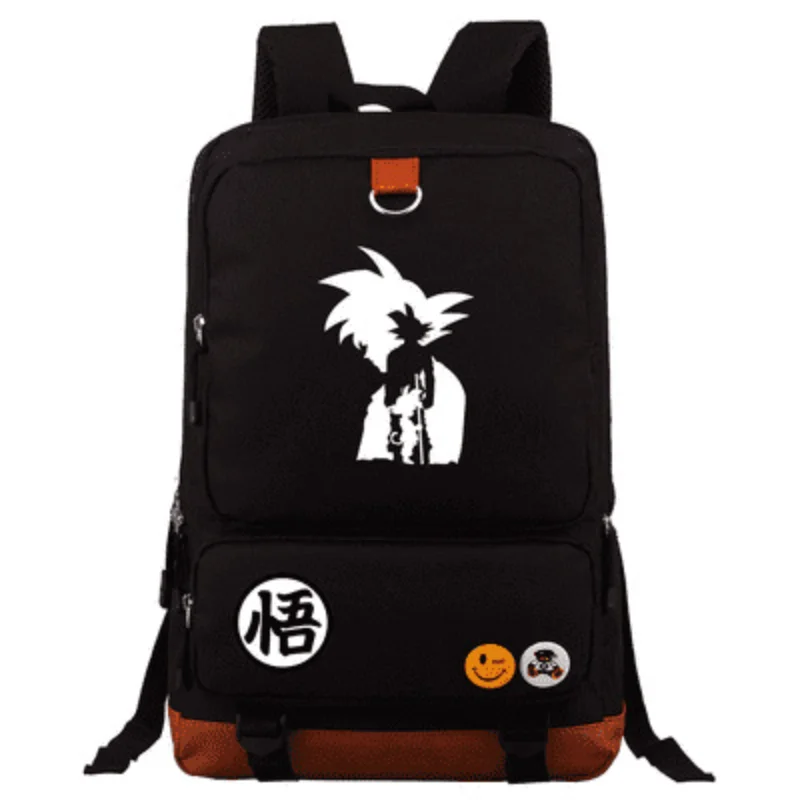 

Japanese anime Dragon Ball Goku Handsome cartoon patterns schoolbag Anime peripherals Small gift