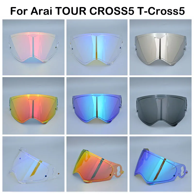 Helmet Visor Shield for  Arai T-Cross 5 TOUR CROSS 5 Lens Pinlock Anti-scratch Shield Motorbike Accessories Glasses Casco Moto