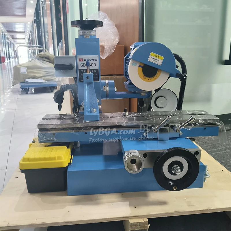Metal Cutting Tool Sharpener Machine Multifunctional Universal Tool Grinder Sharpener GD-60 with 50K Drill Bit Tap Grinding Kit