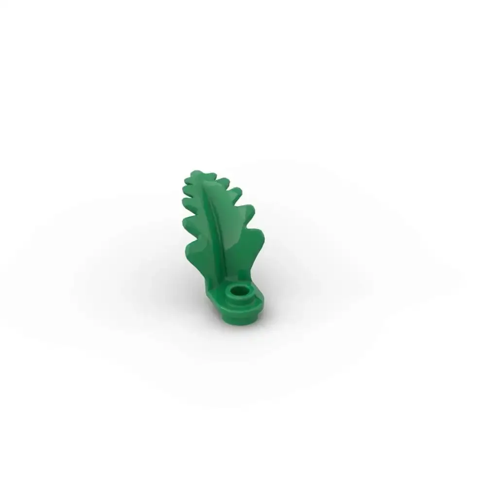 MOC 10PCS 2682 Round 1x1 Tree Leaf Brick Plant Plate Building Blocks Kit Particle Puzzle Educational Toy Children Birthday Gifts