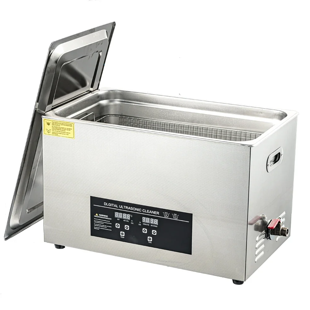 3L/6L/10L/15L/30L Digital Heating Ultrasonic Cleaner 40KHZ Stainless Steel Ultrasound Cleaning Machine Home Appliance